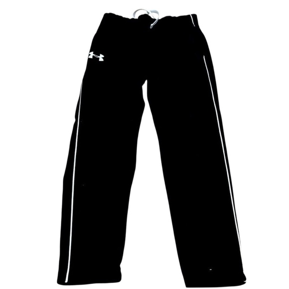 Under Armour Other - Black boys small youth under armor drawstring pants athletic pockets no holes